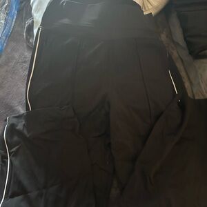 Athleta athletic Pants with White Trim